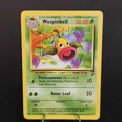 Pokemon TCG Card - Base Set 2 Weepinbell 64/130 - Uncommon - WOTC - NM - Image 1