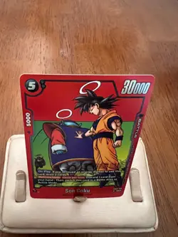 Dragon Ball TCG Card Son Goku FB05-100 SR Limited Pack Manga Ver 02 Holofoil - Image 2