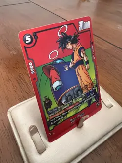 Dragon Ball TCG Card Son Goku FB05-100 SR Limited Pack Manga Ver 02 Holofoil - Image 4