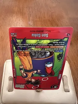 Dragon Ball TCG Card Son Goku FB05-100 SR Limited Pack Manga Ver 02 Holofoil - Image 5