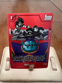 Dragon Ball TCG Card North Kai SB02-002 Manga Version Holofoil - Image 1