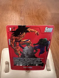 Dragon Ball TCG Card Son Goku SB02-003 Holofoil Limited Pack Manga Version 02 - Image 2