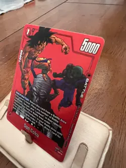 Dragon Ball TCG Card Son Goku SB02-003 Holofoil Limited Pack Manga Version 02 - Image 3