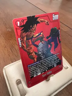 Dragon Ball TCG Card Son Goku SB02-003 Holofoil Limited Pack Manga Version 02 - Image 5