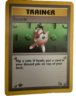 POKEMON CARD - RECYCLE - 61/62 1st edition. - Image 1