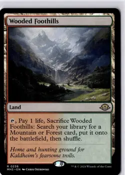 Wooded Foothills Modern Horizons 3 Regular NM R 0236 - Image 1