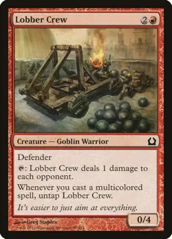 Lobber Crew #99 | MTG | RTR | REGULAR | Lіghtly Played - Image 1
