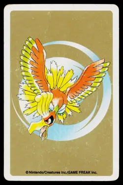 Sudowoodo 2 of Spades Pokemon Gold Deck Playing Card Heavily Played - Image 2