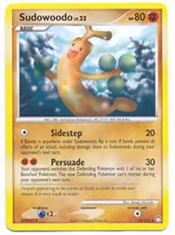 Sudowoodo 35/123 D&P Mysterious Treasures RARE MINT! Pokemon - Image 1