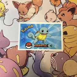 Squirtle #007 - 2022 Pokemon Indigo League Sticker Set (Peru) - Image 1