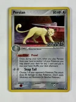Persian 2005 Pokemon EX Delta Species Reverse Holo #50/113 * Light Play - Image 1