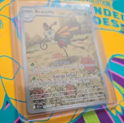 Beautifly 219/217 IR Ascended Heroes Evolution NM English Pokemon TCG pack fresh - Image 2