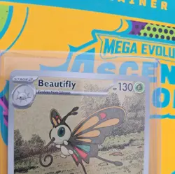 Beautifly 219/217 IR Ascended Heroes Evolution NM English Pokemon TCG pack fresh - Image 5