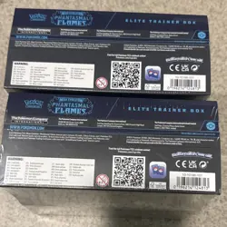 2x Pokemon Mega Evolu Phantasmal Flames Elite Trainer Box Charizard Gengar 2025 - Image 2