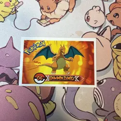 Charizard #006 - 2022 Pokemon Indigo League Sticker Set (Peru) - Image 1