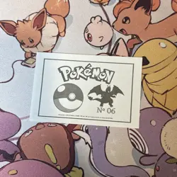 Charizard #006 - 2022 Pokemon Indigo League Sticker Set (Peru) - Image 2