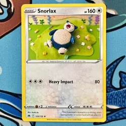 Snorlax 109/159 Rare Pokemon Crown Zenith - English NM - Asako Ito Art - Image 2
