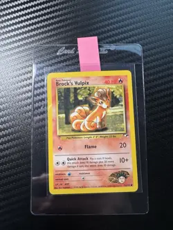 Unlimited Brock’s Vulpix - Gym Challenge - 37/132 - Pokemon TCG NM-Mint - Image 1