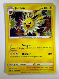 Jolteon SWSH094 Black Star Promo Pokemon - Image 1