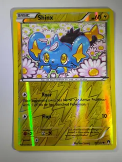 Shinx 44/122 BREAKPoint Reverse Holo Pokemon - Image 1