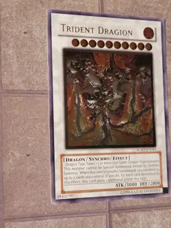 Yu-Gi-Oh! TCG Trident Dragon Ultimate Rare RGBT-EN043 Unlimited (LP) - Image 3