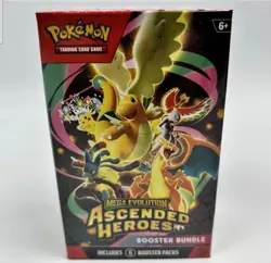 POKEMON TCG: MEGA EVOLUTION - ASCENDED HEROES - FACTORY SEALED 'BOOSTER BUNDLE' - Image 1