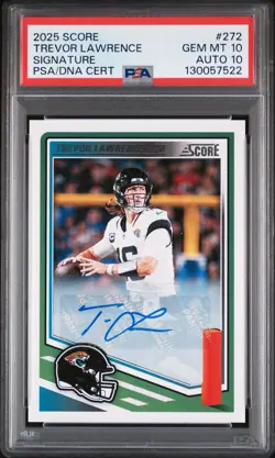 2025 Score - Trevor Lawrence #272 Signatures (AU) - Image 1