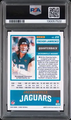 2025 Score - Trevor Lawrence #272 Signatures (AU) - Image 2