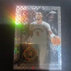 2025-26 Topps Chrome Stephon Castle X-Fractor #228 Spurs - Image 1