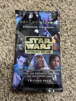 Decipher Star Wars CCG Reflections II 2 - X1 Booster Pack - Image 1