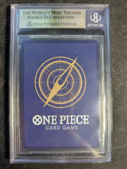 2023 One Piece Nami #OP02-036 SR Paramount War BGS 10 Pristine - Image 2