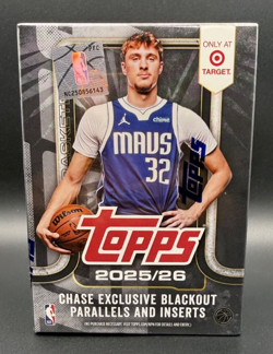 2025-26 Topps Basketball BLACK FRIDAY Target Exclusive Blaster Box 11 Packs Rare - Image 1