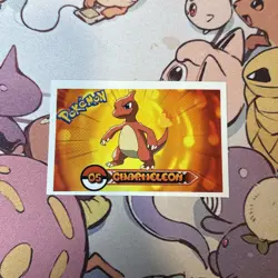 Charmeleon #005 - 2022 Pokemon Indigo League Sticker Set (Peru) - Image 1