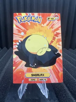 Snorlax #143 - Card Tops Pokedex Database 2024 - Pokemon Card NM - Image 1