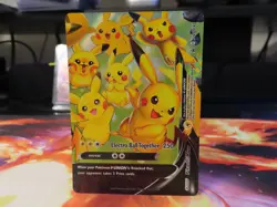 Pikachu V-UNION Full Set 4 Promo Cards SWSH Black Star NM Sleeved Complete - Image 1