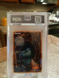 2008 Yugioh Dark Magician Girl PSA 9 Japanese YAP1-JP006 (Case Scuffing/Chip) - Image 2