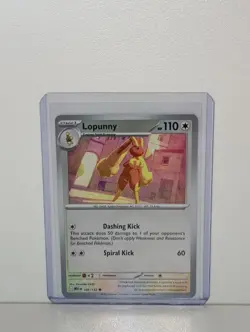 Lopunny 108/132 Mega Evolution Pokemon Reverse Holo NM - Image 1
