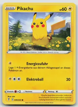 Pikachu 35/108 - Drachenwandel - DE - NM - Pokemon TCG - Image 1