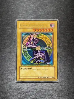 YuGiOh! Dark Magician SDY-E005 - Error Misprint Foil Shift 1st Edition Near Mint - Image 1