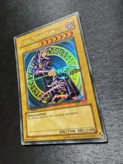 YuGiOh! Dark Magician SDY-E005 - Error Misprint Foil Shift 1st Edition Near Mint - Image 3
