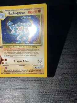 Carte Pokemon Mackogneur 8/102 Edition 1 Set De Base Wizards Francais OCCASION - Image 5