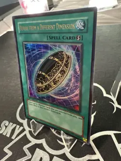 Yugioh Burial from a Different Dimension DP03-EN026 Ultra Rare 1st Edition VLP - Image 2