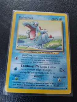 CARTE POKEMON. KAIMINUS. 81/111 PSA. 10 GEM MINT NEO GENESIS FR. - Image 3