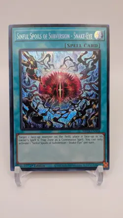 Sinful Spoils of Subversion - Snake-Eye MP24-EN104 - Image 1