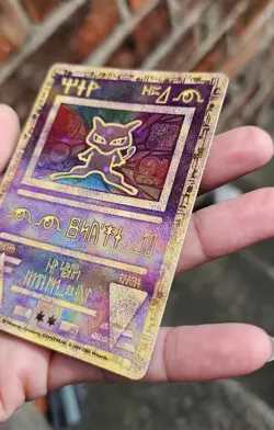 Pokemon Japanese Ancient Mew Rare Holo Promo Card Mint Condition Vintage - Image 4