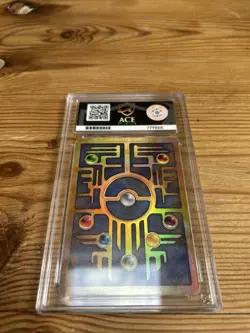 *DAMAGED SLAB* Pokemon Ancient Mew Holo Card Nintendo Movie Promo ACE 9 - Image 2