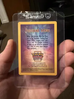 Pokemon Ancient Mew Holo TCG Card 2000 Movie Promo, Brand New, Sealed - Image 3