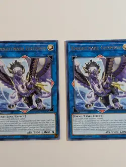 Yugioh TCG - 2x Knightmare Gryphon - GEIM-EN041 - NM + LP - 1st Edition Rare - Image 4