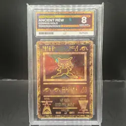 Ancient Mew 2000 Pokemon Movie Promo Cosmos Holo ACE 8 NM-MT (SWIRL) - Image 1