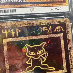 Ancient Mew 2000 Pokemon Movie Promo Cosmos Holo ACE 8 NM-MT (SWIRL) - Image 2